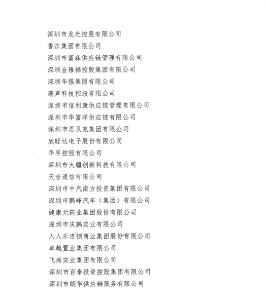 喜讯，HJC黄金城供应链荣获“改革开放40周年深圳民营经济突出贡献企业”称号  
